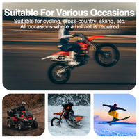 Écouteurs audio pour moto MAXTO K1, étanches, anti-poussière, connexion automatique, musique, 270H en veille, 12 heures d'autonomie, silicone, côté gauche