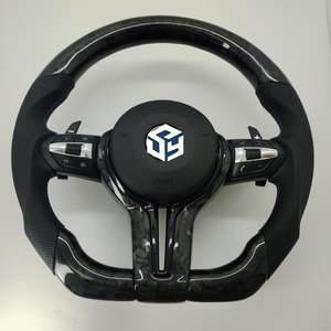 Volante deportivo de cuero estilo LCI para BMW, compatible con G05 G20 G30 G2X G3X G8X F9X <span class=keywords><strong>2018</strong></span>-2024, Interior de coche de carbono personalizado - Product Image 3