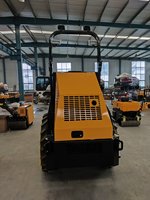 Rouleau vibratoire monocylindre de 3,6 tonnes RWYL91 avec tambour à picots et lame de bulldozer en option