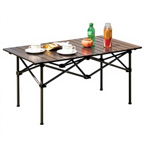 Tavolo Pieghevole Rettangolare da Esterno per Campeggio, Barbecue, Tour in <span class=keywords><strong>Auto</strong></span> e Picnic - Vendita all'Ingrosso - Product Image 1