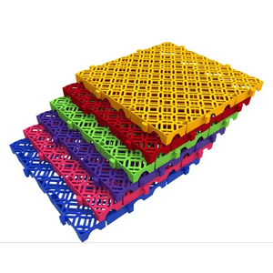 Panneaux de sol de <span class=keywords><strong>garage</strong></span> robustes 40x40x3cm, texturés, à emboîtement, autres carreaux pour une utilisation intérieure/extérieure dans les ateliers automobiles - Product Image 4
