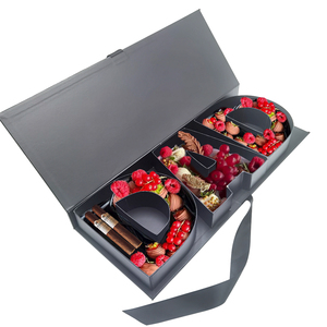Father's Day Sweet Flower Charcuterie Fillable chocolate cardboard letter DAD shaped gift box