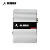 Amplificateur brésilien AK-20001 Pro 2000 RMS Monobloc 1CH pour voiture avec technologie Ice et fonction de renforcement des basses
