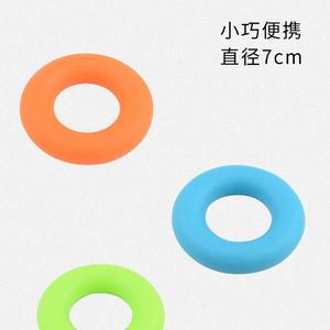 Anillo de silicona para rehabilitación de cinco dedos, entrenamiento de agarre, masaje, anillo de agarre de silicona suave, prevención de síndrome del ratón. - Product Image 4