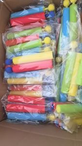 Nuova estate calda Mini schiuma pistola ad acqua per bambini all'aperto spiaggia spruzzi acqua cannone Set giocattolo per il gioco dei bambini divertente cartone animato Design regalo - Product Image 5