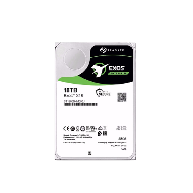 New Original ST18000NM000J Galaxy Enterprise X18 Series Mechanical Hard Disk 18T Server Monitoring SATA