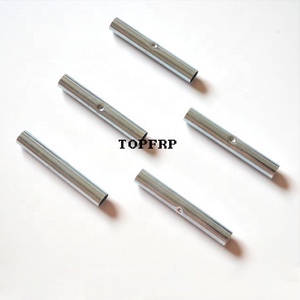 Galvanized Joint Connecting Sleeve Fiberglass Tent <b>Pole</b> Ferrule - Product Image 2