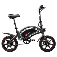 Vélo électrique de ville DYU D3F 250W, cyclomoteur électrique, vélo pliant électrique, prix
