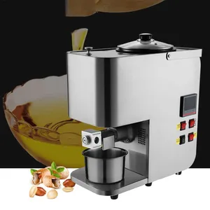 Ajuster la température machine à huile de presse à froid automatique, extraction d'huile de graines de tournesol d'olive, huile de machine à <span class=keywords><strong>coudre</strong></span> - Product Image 6