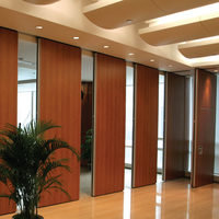 Parois de séparation insonorisées pliables modernes en aluminium, portes coulissantes mobiles pour restaurant, salle à manger, hôpital