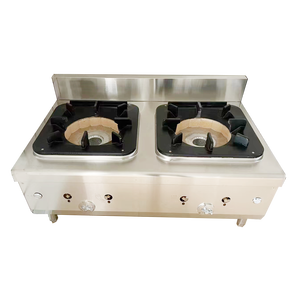 VICTORY KITCHEN Plaque de cuisson portable commerciale à gaz, électrique et à induction, surface en acier inoxydable, table de cuisson d'extérieur - Product Image 1