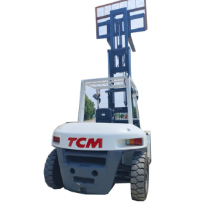 Carretilla elevadora 7 toneladas TCM Japón Original buen precio FD70 3 toneladas 4 toneladas 5 toneladas 7 toneladas TCM Komatsu Toyota diesel carretilla elevadora usada - Product Image 1