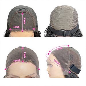 Perruque de cheveux brésiliens avec lace frontale Body Wave - Product Image 1
