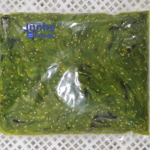 Algas marinas <span class=keywords><strong>Wakame</strong></span> verdes frescas orgánicas certificadas Kosher Halal de China Algas marinas <span class=keywords><strong>con</strong></span> sabor a verduras bajas en calorías - Product Image 5