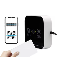 Frecuencia dual 125Khz y 13,56 Mhz RFID NFC ID Tarjeta IC Lector de código QR USB Lector de tarjetas inteligentes de escritorio Material ABS