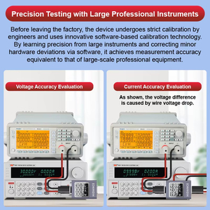 USB-C 전력 측정기 PD3.1 600W 고속 충전 케이블 분석기 4.5-50V 0-6A 전압 전류 테스터 - Product Image 5