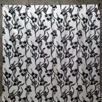 Tissu Jacquard de Luxe, Tissu Chenille Double Face à Motifs Floraux 3D, Doux et Lourd, pour Abaya de Haute Couture, Robe Formelle, Couture