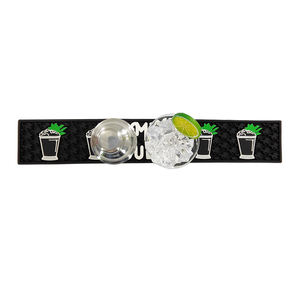 Personalized Silicone PVC Bar <b>Runner</b> Rubber Pub Mat Beer Spill Pad Rail Mat Drip Tray Non Slip Table Coaster Placemat Pad - Product Image 5