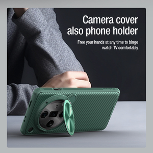 Nillkin marca CamShield Prop serie magnética cubierta de la cámara y soporte funda de teléfono móvil para OPPO Find X7 <span class=keywords><strong>Ultra</strong></span> - Product Image 6