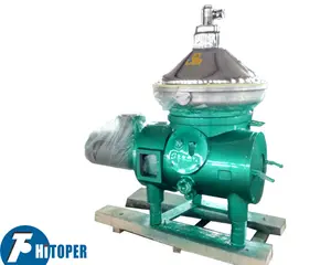 Waste engine oil water separator, hot sale coutinuous work disc stack centrifuge