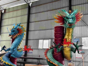 Fantástico Dragón Animatrónico de Simulación para Exhibiciones y Eventos - Product Image 6