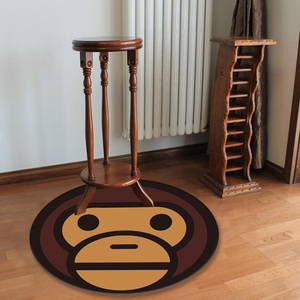 Cá Nhân Phim Hoạt Hình Mô Hình Phòng Trang Trí Nội Thất Sàn Mat Thảm Tròn Cho Phòng Khách Phòng Ngủ - Product Image 5