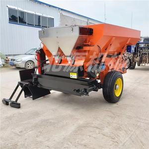 Esparcidor de fertilizante para árboles frutales de huerto con equipo aplicador de estiércol para granja de viñedos operado por tractor - Product Image 5