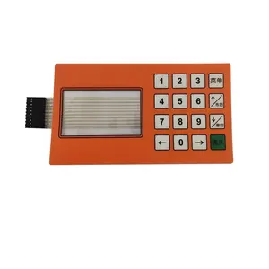 Custom Embossed Tactile Key Membrane Switch/Keypad/Keyboard With Backlight LED