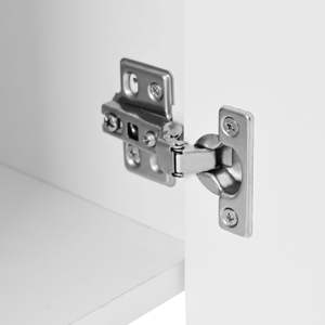 DB TREXM 60\"L Living Room Entryway <b>Sideboard</b> with 4 Doors and Rebound Device Minimalist Style Large <b>Storage</b> Space - Product Image 2