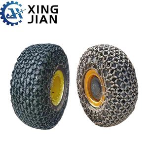 โซ่ยางเสริมเหล็กอัลลอย XING JIAN 23.5-25 สำหรับรถตัก ZL50G/ZL50GV รับน้ำหนักได้ 300 กก. ทนทานต่อแรงกระแทก - Product Image 1