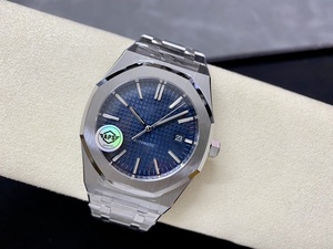 นาฬิกากลไกกันน้ำคุณภาพสูงสุดหรูหรา ขนาด 41 มม. โรงงาน APS รุ่น 4302 กลไก 155-10 กระจกแซฟไฟร์กันน้ำ Audemarss สีดำ - Product Image 4