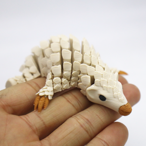 Artisanat et cadeaux créatifs transfrontaliers avec impression 3D de pangolins, figurines articulées uniques d'animaux, jouets et décorations - Product Image 4