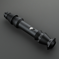 Sabres Nexus Premium Baselit XRGB 34 Polices Xenopixel 3.0 Lame à double mouvement, Poignée entièrement métallique CNC, Batterie amovible pour Cosplay