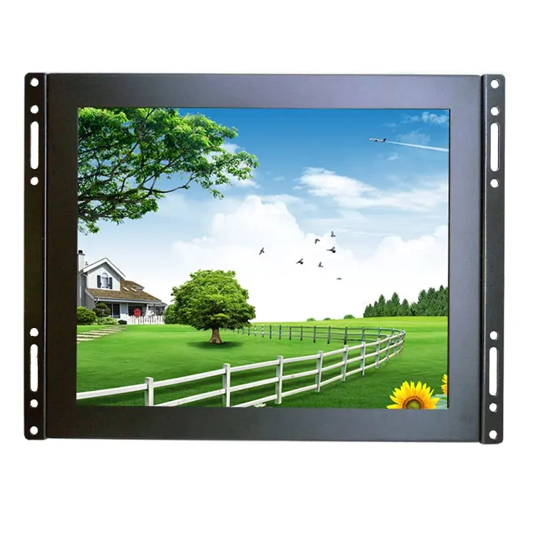 Metalen Chassis 19 Inch Open Frame Touch Monitoren Kiosk Atm Pos / Open Frame 19 Inch Ingebed Touch Screen Monitor