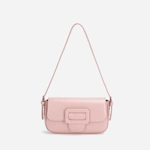 <span class=keywords><strong>Sac</strong></span> à bandoulière à rabat pour femme 2025 en cuir végétalien, design rétro français, petit <span class=keywords><strong>sac</strong></span> à <span class=keywords><strong>main</strong></span> tendance - Product Image 2
