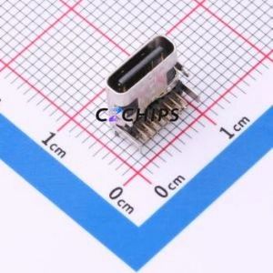 UC23-0B16F00P11 USB Connector Bent Lead Through Hole Connector Type-C Female Right Angle Insert 16P - Product Image 1