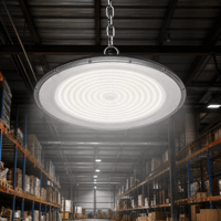 Projecteur LED UFO à haut rendement 240W, homologué ETL, IP65, 100-277V, 3 températures de couleur (3000K/5000K/6000K) lumière du jour, 32400LM, pour entrepôt