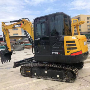 SY60C SY60 60C มือสอง6ตัน6ตันรถขุดตีนตะขาบขนาดเล็กชั่วโมงต่ำไฮดรอลิก Traktor จีนสต็อกสินค้าขายดี - Product Image 1