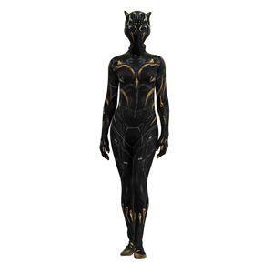 Costume de cosplay <span class=keywords><strong>Black</strong></span> Panther II Shuri Wakanda pour adulte unisexe, combinaison de super-héros pour Halloween (polyester) - Product Image 4