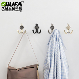 Crochet mural en alliage de zinc JIUFA, design moderne et simple, pour salon, entrée, XT-3201 - Product Image 2