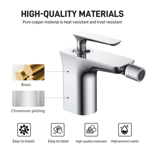 Роскошный латунный хромированный однорычажный смеситель - Product Image 4
