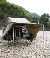 Tente de toit rigide gonflable jetable avec logo personnalisé pour 4 personnes