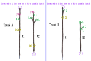 <span class=keywords><strong>Nuage</strong></span> de fleurs de cerisier rose tendre Cerisier artificiel <span class=keywords><strong>Arbre</strong></span> de décoration de paysage romantique pour mariage et salon - Product Image 4