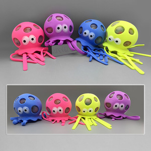 Bolas de Medusas y Pulpos en Agua, Cuentas Coloridas, Juguetes Antiestrés y para Aliviar el Estrés, Simulación de Océano, Diversión para Apretar, Regalo para Fiestas - Product Image 1