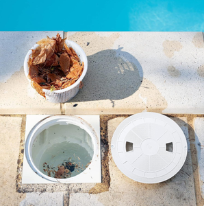 Couverture de <span class=keywords><strong>skimmer</strong></span> de piscine SPX1070C blanche, couvercle de remplacement compatible avec les pièces de <span class=keywords><strong>skimmer</strong></span> de piscine <span class=keywords><strong>Hayward</strong></span> Sta-Rite - Product Image 3