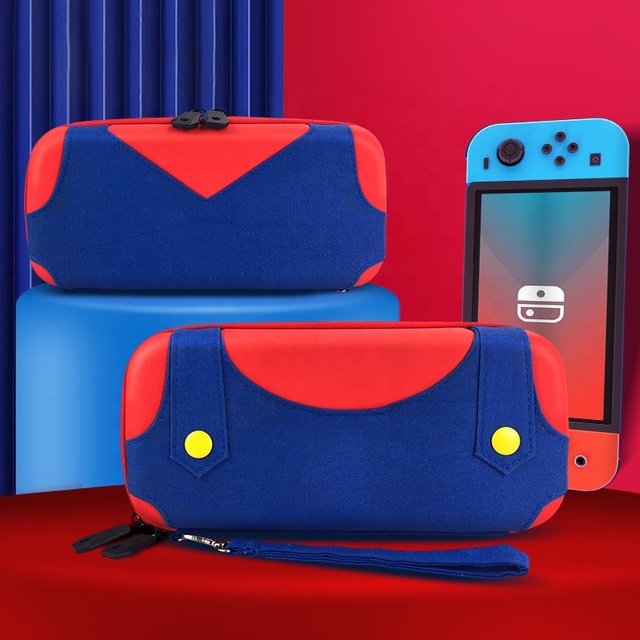 Portable Travel Small Hard Shell Zipper Storage Carrier Switch Accessories Protective EVA Carry Case for Nintendo