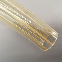 Tuyau flexible en polyuréthane haute résistance, tuyau plat en PU avec armature en fil d'acier