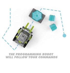 DWI多機能プログラミングフォークリフト玩具DIY教育ロボット玩具リモートコントロールロボット子供用 - Product Image 5