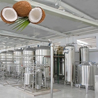 Machine de traitement de crème de lait de coco à congélation rapide