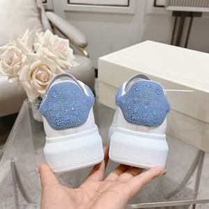 Zapatillas de lujo con decoración de diamantes de marca, diseño original, con cordones, que aumentan la altura, informales, para caminar y correr. - Product Image 3